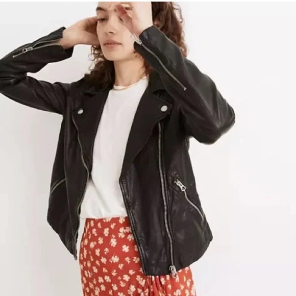 Madewell Leather jacket - Picture 3 of 7